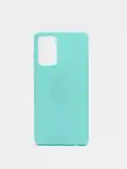 Бирюзовый чехол для Samsung Galaxy A52 А72 M21/M30S мягкий матовый TPU силикон