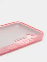 Розовый чехол блестящий для Samsung Galaxy S21FE, накладка c блёстками для Самсунг S21 FE