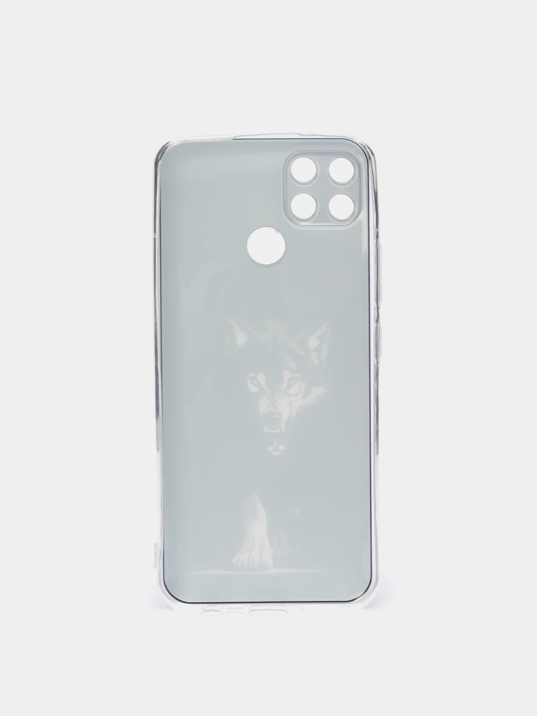Серый меланж силиконовый чехол на Oppo Realme C25/C25s / Оппо Реалми С25/C25s прозрачный, с рисунком