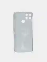 Серый меланж силиконовый чехол на Oppo Realme C25/C25s / Оппо Реалми С25/C25s прозрачный, с рисунком