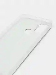 Серый силиконовый чехол на Honor 9A / Хонор 9А прозрачный, с рисунком, защита камеры