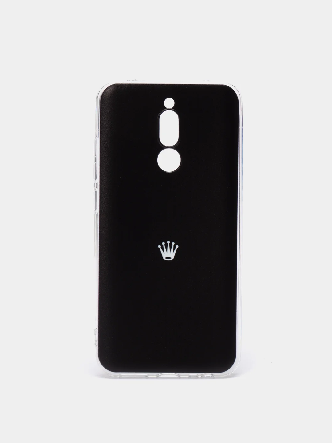Оливковый силиконовый чехол на Xiaomi Redmi 8 / Сяоми Редми 8 прозрачный, с рисунком, защита камеры