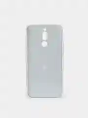 Оливковый силиконовый чехол на Xiaomi Redmi 8 / Сяоми Редми 8 прозрачный, с рисунком, защита камеры