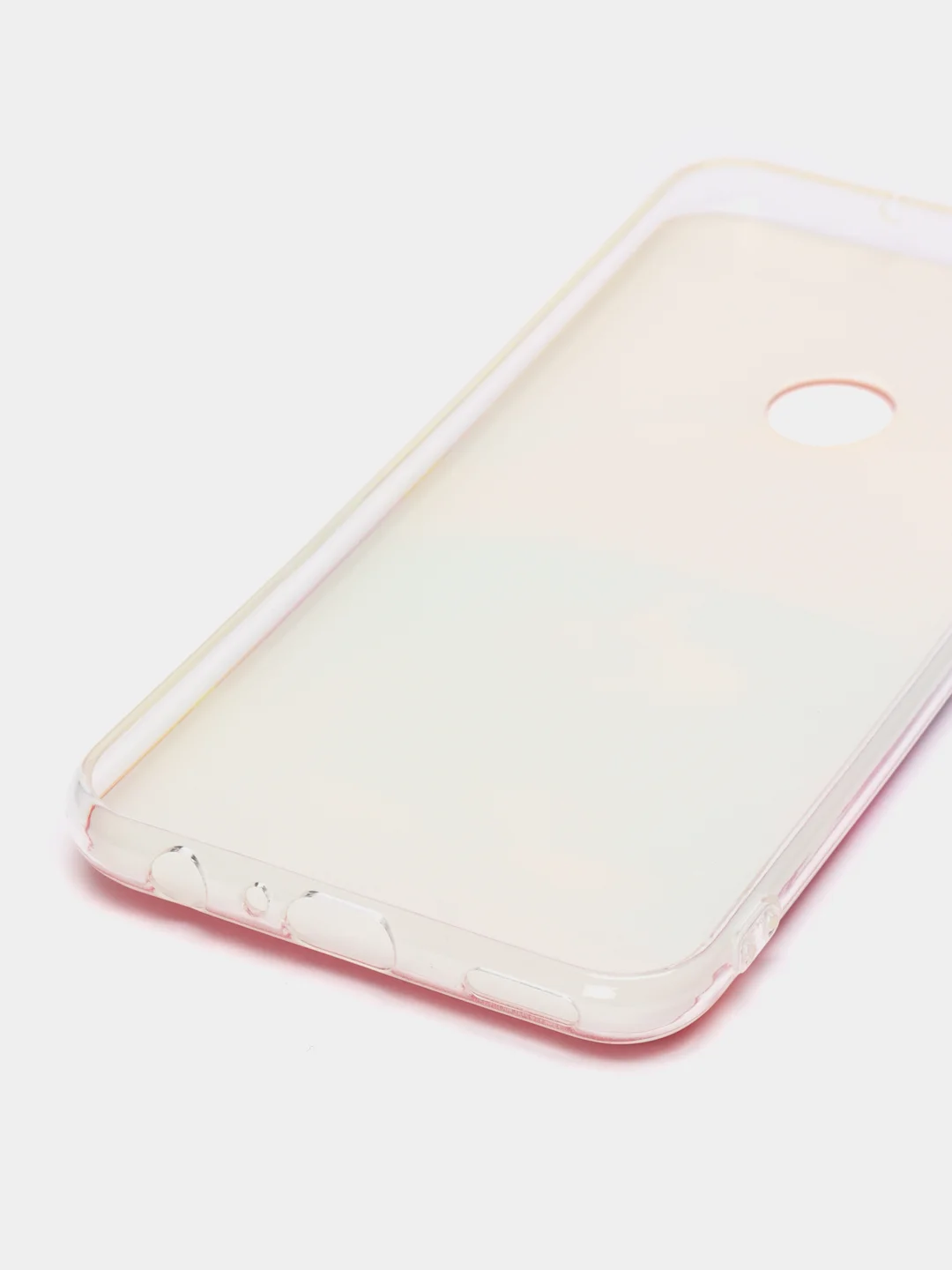 Желтый чехол на Honor 10 Lite/Huawei P Smart 2019 / Хонор 10 Лайт прозрачный, с рисунком