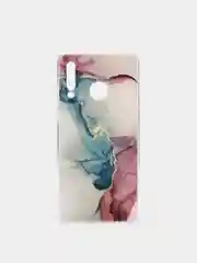 Ледяной чехол на Huawei P30 Lite/Honor 20S/20 Lite 2020 / Хонор 20 Lite прозрачный, с рисунком