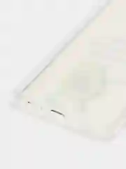 Белый силиконовый чехол на Samsung Galaxy A32 / Самсунг А32 прозрачный с рисунком, защита камеры
