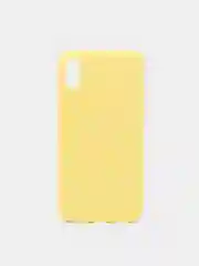 Желтый чехол для Apple iPhone X / XS