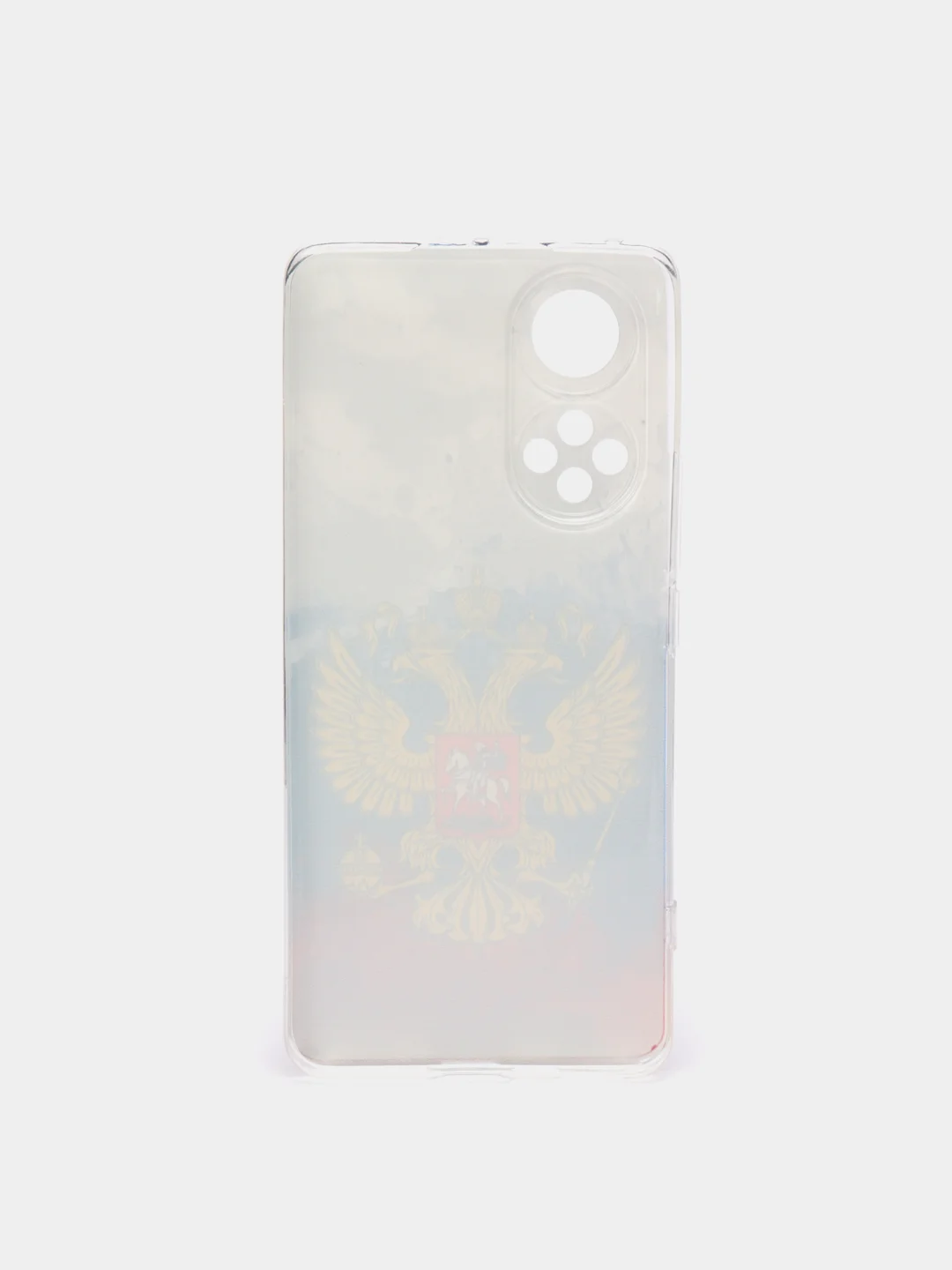 Синий чехол на Huawei Nova 9/Honor 50 / Хуавей Нова 9/Хонор 50 прозрачный, с рисунком