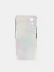 Ледяной силиконовый чехол на Vivo Y31/Y53s 4G / Виво Y31 прозрачный, с рисунком, защита камеры