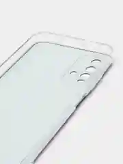 Черный силиконовый чехол на Xiaomi Redmi 9T / Редми 9Т прозрачный, с рисунком, защита камеры