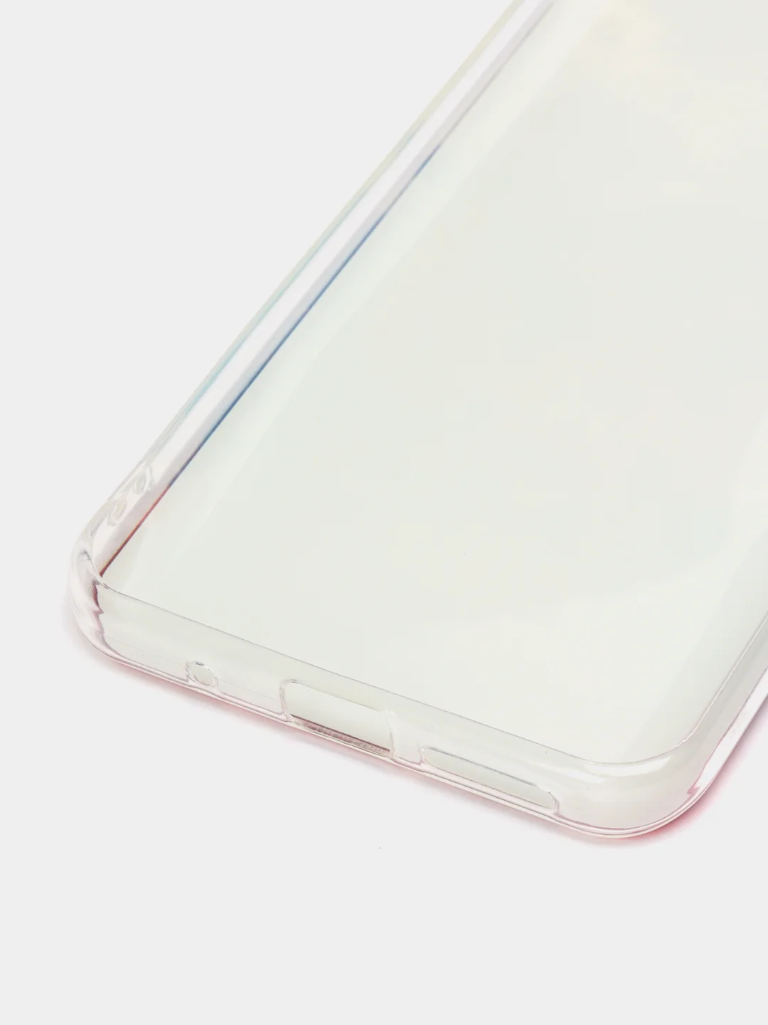 Синий силиконовый чехол на Xiaomi Redmi 10 / Сяоми Редми 10 прозрачный с рисунком, защита камеры