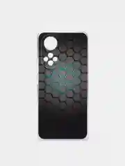 Темно-синий чехол на Huawei Nova 9/Honor 50 / Хуавей Нова 9/Хонор 50 прозрачный, с рисунком