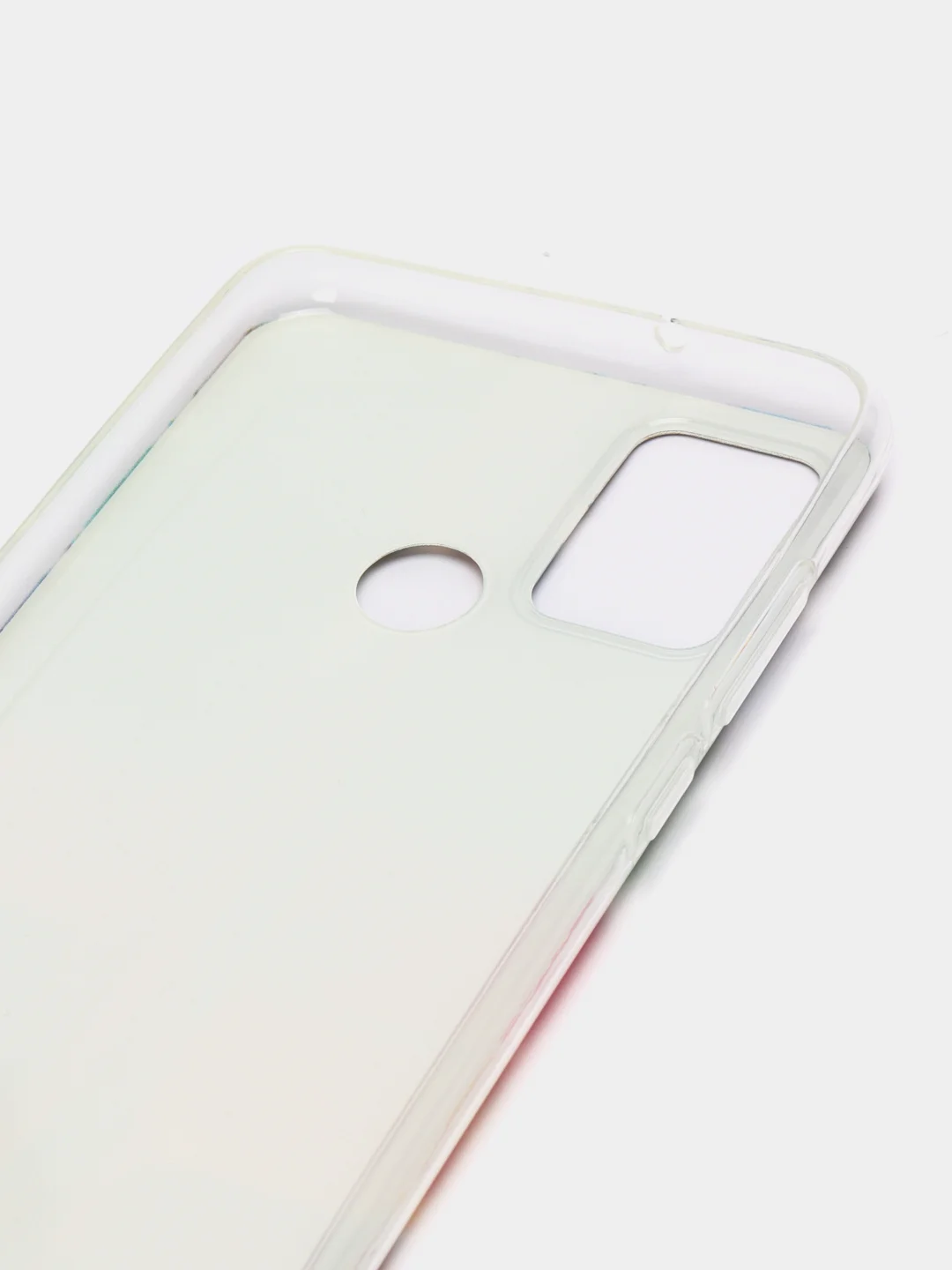 Бордовый силиконовый чехол на Honor 9A / Хонор 9А прозрачный, с рисунком, защита камеры