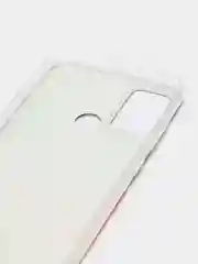 Бордовый силиконовый чехол на Honor 9A / Хонор 9А прозрачный, с рисунком, защита камеры