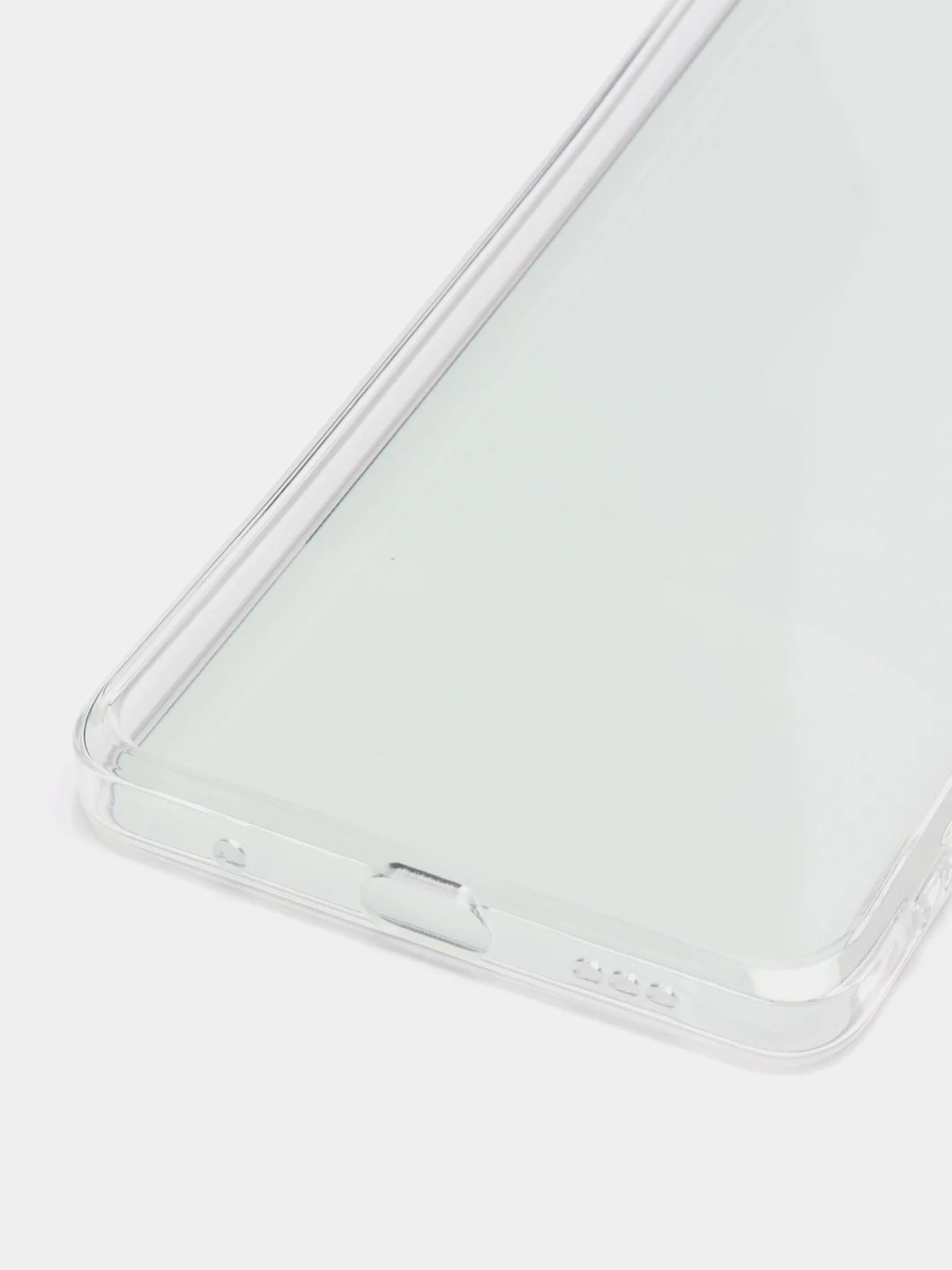 Серебряный чехол на Xiaomi Redmi Note 10 Pro / Сяоми Редми Нот 10 Про прозрачный, с рисунком