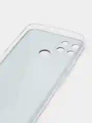 Темно-синий силиконовый чехол на Oppo Realme C25/C25s / Оппо Реалми С25/C25s прозрачный, с рисунком