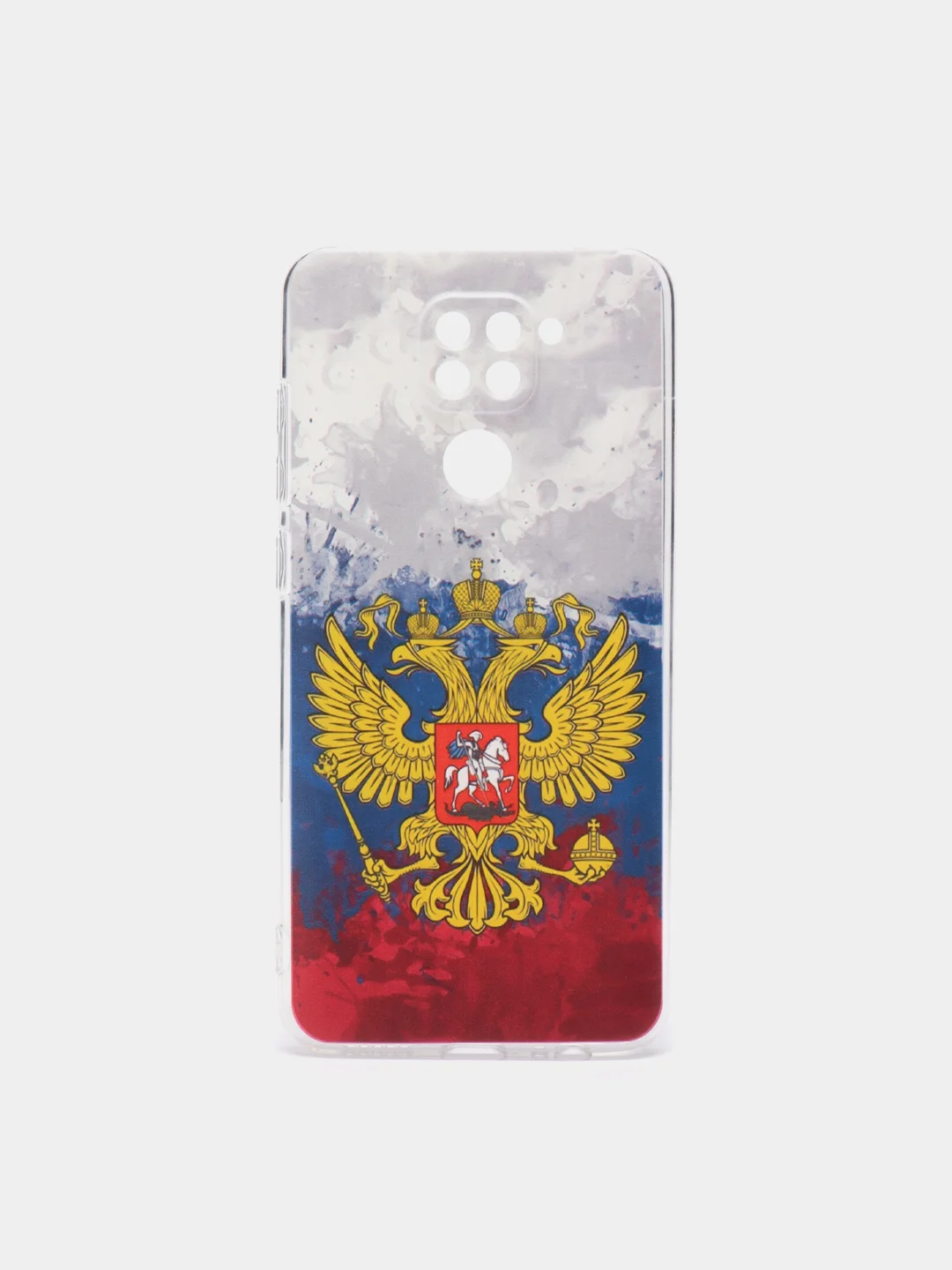Синий силиконовый чехол на Xiaomi Redmi 10X/Redmi Note 9 / Сяоми Редми Нот 9/10X прозрачный