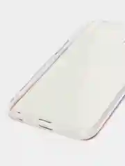 Синий силиконовый чехол на Realme 8i / Реалми 8i прозрачный, с рисунком, защита камеры