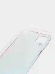 Аметистовый чехол на Samsung Galaxy A12/M12 / Самсунг А12/М12 прозрачный, с рисунком, защита камеры