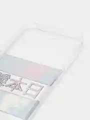 Алый силиконовый чехол на Honor 10 / Хонор 10 прозрачный, с рисунком, защита камеры