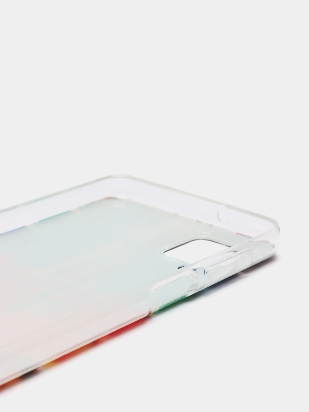 Бордовый чехол на Samsung Galaxy A12/M12 / Самсунг А12/М12 прозрачный, с рисунком, защита камеры
