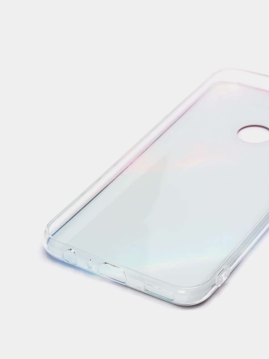 Аметистовый чехол на Honor 10 Lite/Huawei P Smart 2019 / Хонор 10 Лайт прозрачный, с рисунком