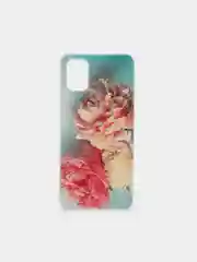 Конфетный силиконовый чехол на Samsung Galaxy A51 / Самсунг А51 прозрачный с рисунком, защита камеры