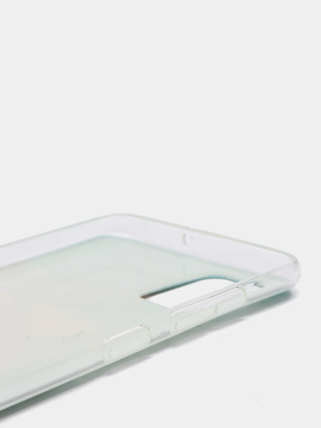 Конфетный силиконовый чехол на Samsung Galaxy A51 / Самсунг А51 прозрачный с рисунком, защита камеры