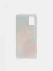 Конфетный силиконовый чехол на Samsung Galaxy A51 / Самсунг А51 прозрачный с рисунком, защита камеры