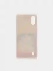 Желтый чехол на ZTE Blade A51 lite/Blade A5 (2020) / ЗТЕ Блэйд А51 Лайт прозрачный, с рисунком