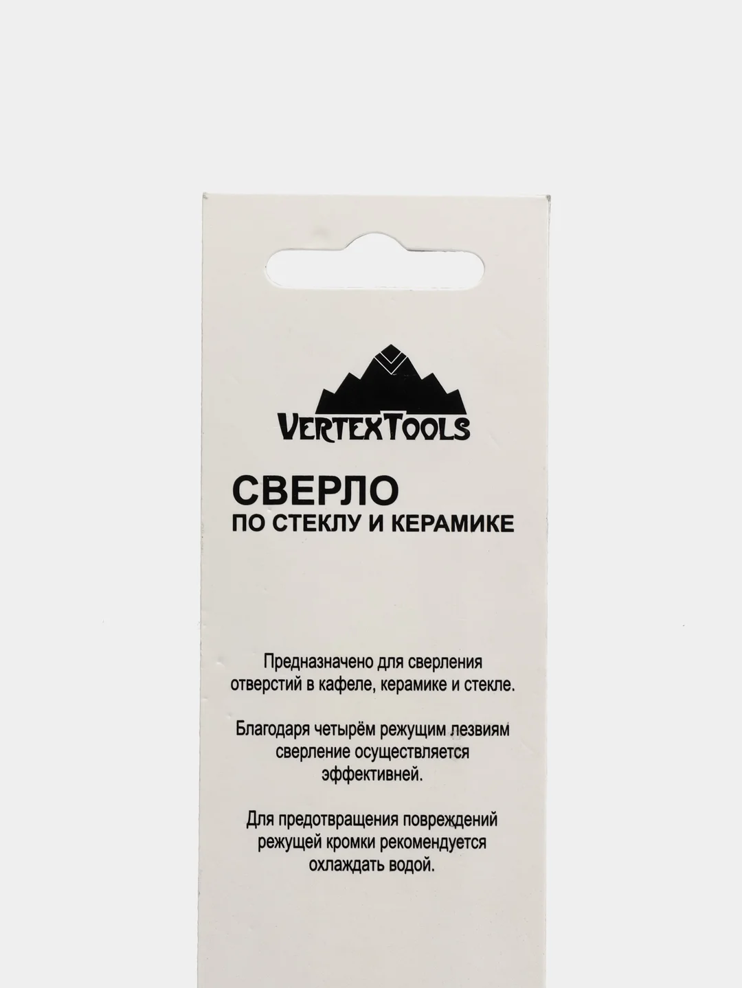 Сверло по кафелю и стеклу, квадро, 3/4/5/6/8/10/12 мм, шестигранный хвостовик