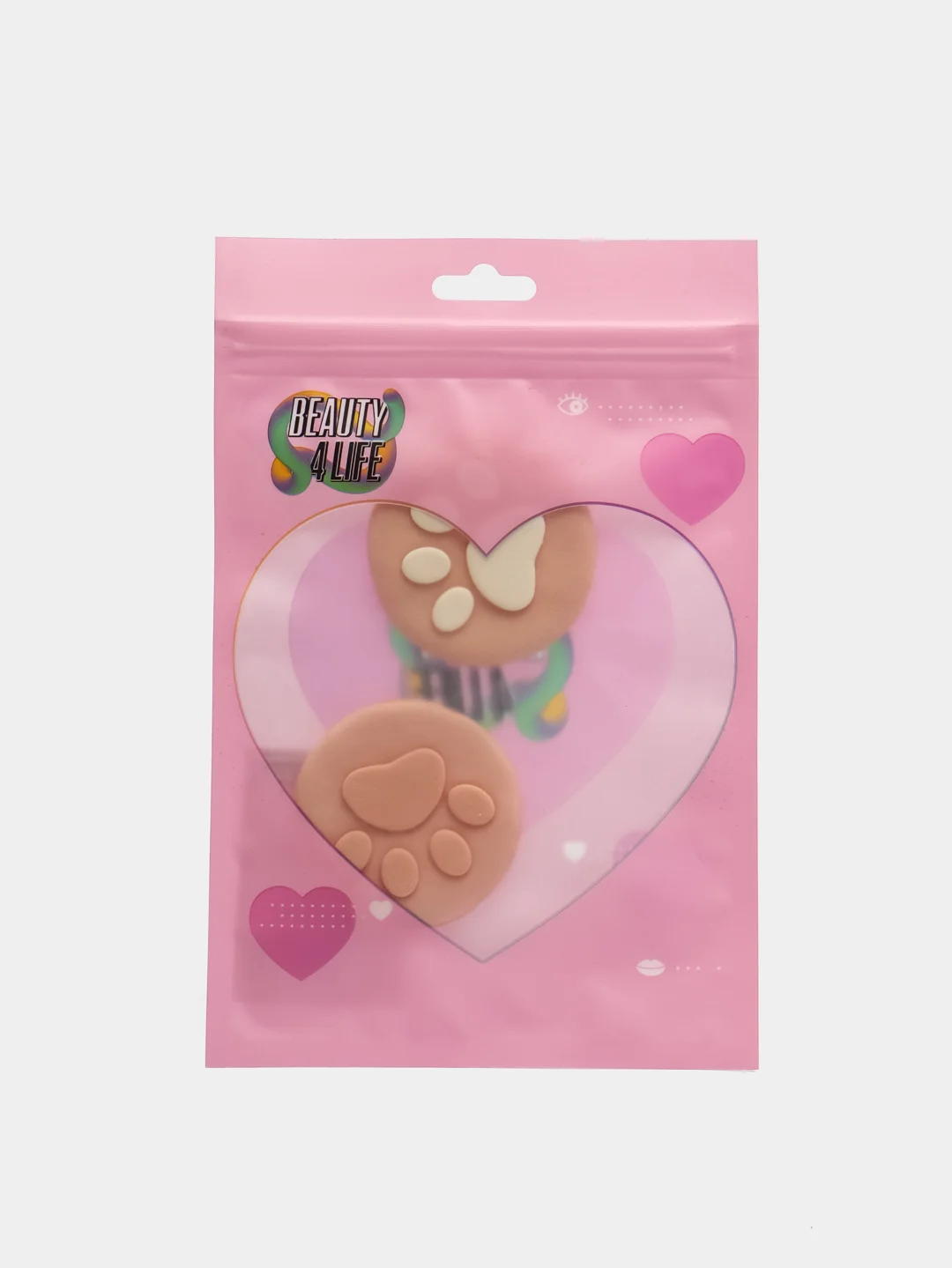 Манго beauty4life Набор пуховок двухсторонних (2шт)