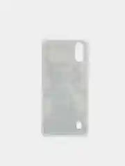 Серый чехол на ZTE Blade A51 lite/Blade A5 (2020) / ЗТЕ Блэйд А51 Лайт прозрачный, с рисунком