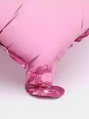 Розовый шар фольгированный 18" "Сердце", градиент