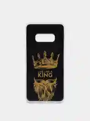 Горчичный чехол Samsung Galaxy S10, S10e, S10+ Plus, Галакси С10, С10е, С10+ силиконовый с рисунком