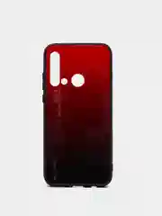 Красный чехол градиент на Huawei P20 lite 2019 / Nova 5i с закаленным стеклом, 7 цветов, mobios