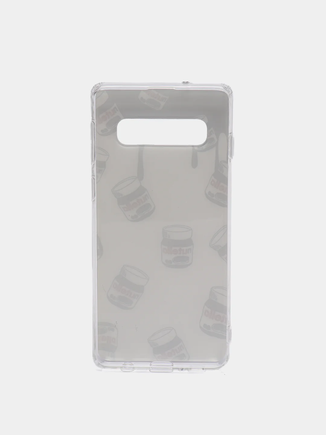 Молочный чехол Samsung Galaxy S10, S10e, S10+ Plus, Галакси С10, С10е, С10+ силиконовый с рисунком