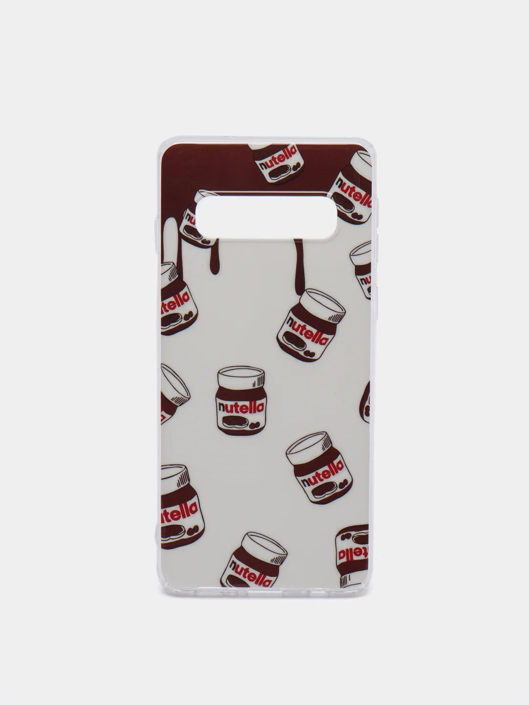 Молочный чехол Samsung Galaxy S10, S10e, S10+ Plus, Галакси С10, С10е, С10+ силиконовый с рисунком