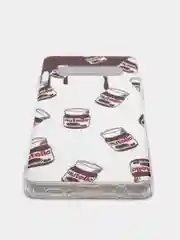 Молочный чехол Samsung Galaxy S10, S10e, S10+ Plus, Галакси С10, С10е, С10+ силиконовый с рисунком