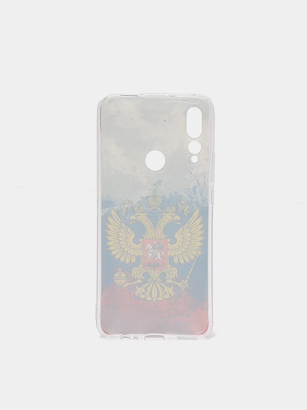 Синий чехол на Huawei Honor 9X Premium/Y9 Prime 2019 / Хонор 9X Премиум прозрачный, с рисунком