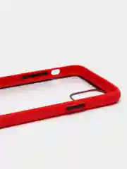 Красный чехол силиконовый на iPh
