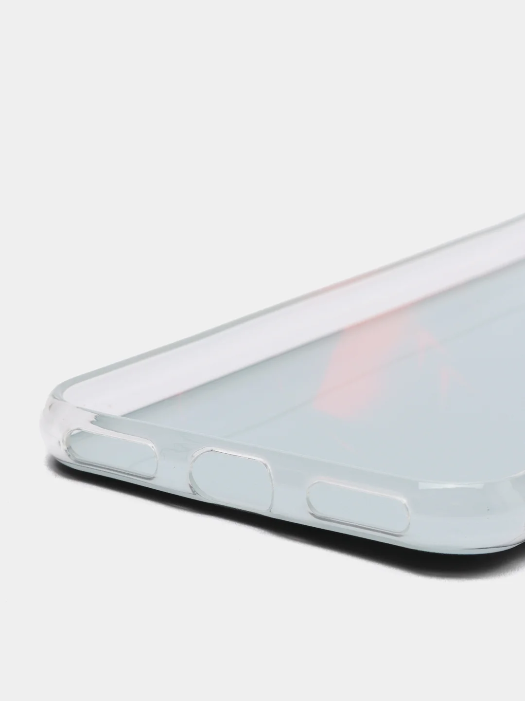 Красный силиконовый чехол на Honor 8A/8A Pro/Huawei Y6 2019/Y6s / Хонор 8А прозрачный, с рисунком