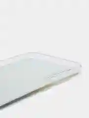 Небесно-голубой силиконовый чехол на Samsung Galaxy A50/A30s / Самсунг А50/А30s прозрачный, с рисунком