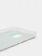 Светло-оранжевый чехол на Xiaomi Redmi Note 9S/9 Pro / Сяоми Редми Нот 9S/9 Про прозрачный, с рисунком