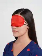 Красный маска для сна Light
