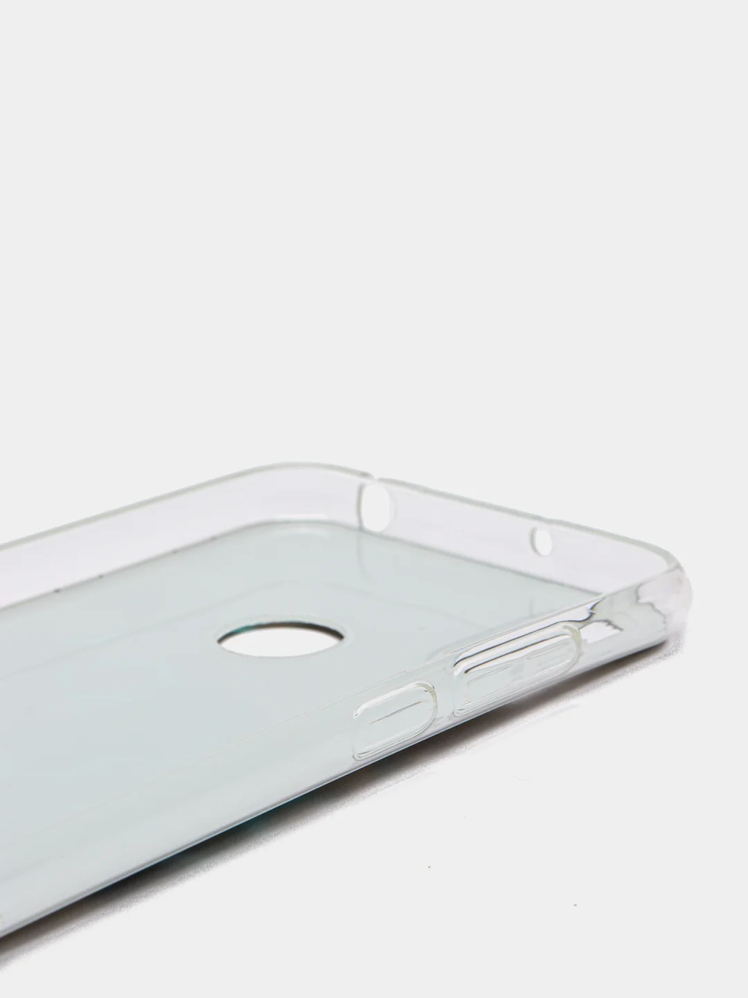 Бирюзовый силиконовый чехол на Honor 8A/8A Pro/Huawei Y6 2019/Y6s / Хонор 8А прозрачный, с рисунком