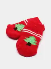 Красный носки для мелких собак и кошек