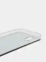 Темно-синий чехол на Samsung Galaxy A12/M12 / Самсунг А12/М12 прозрачный, с рисунком, защита камеры