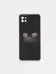 Шоколадный силиконовый чехол на Samsung Galaxy A22s 5G / Самсунг А22s 5G прозрачный, с рисунком