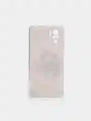Светло-бежевый чехол на Xiaomi Redmi Note 10/Note 10S/Poco M5s / Сяоми Редми Нот 10/10С с рисунком